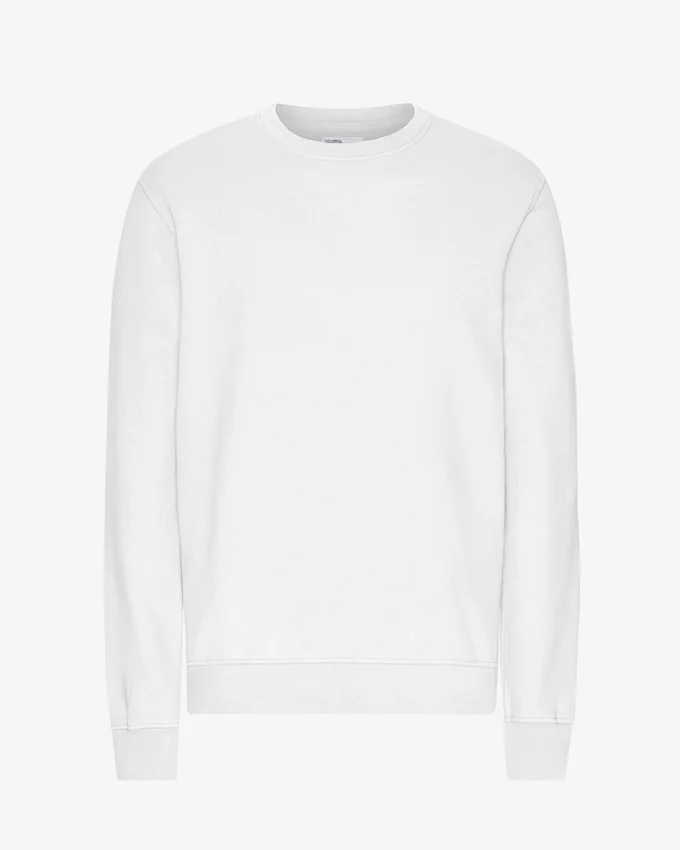 Classic Organic Bio-Shirt mit Rundhalsausschnitt – Optisches Weiß