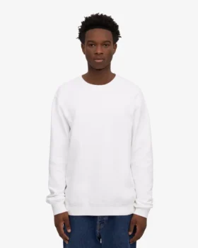 Classic Organic Bio-Shirt mit Rundhalsausschnitt – Optisches Weiß