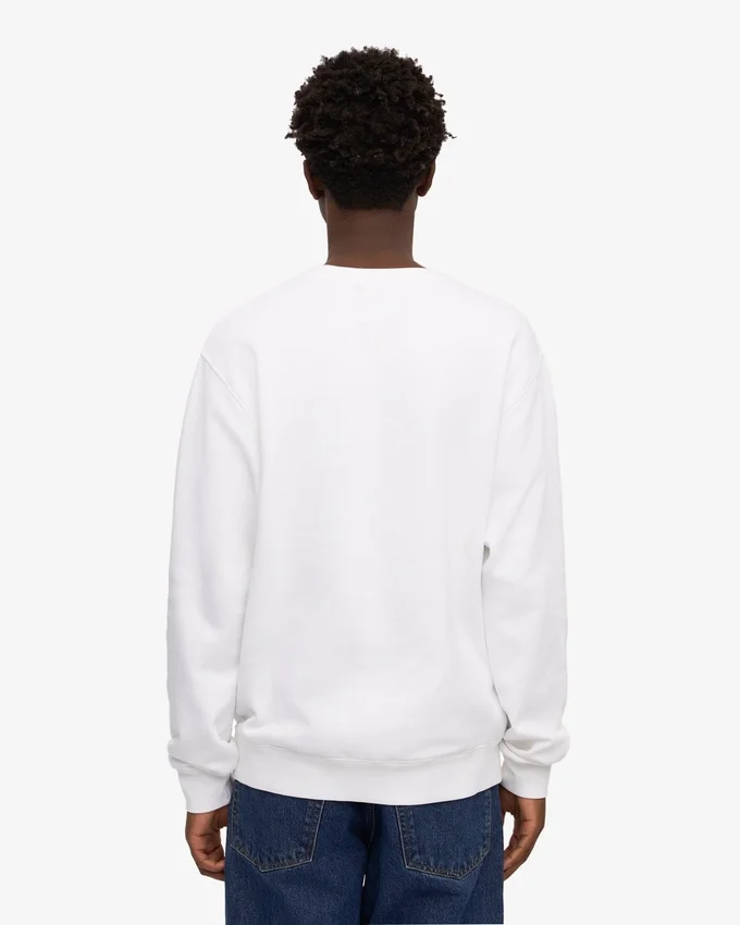 Classic Organic Bio-Shirt mit Rundhalsausschnitt – Optisches Weiß