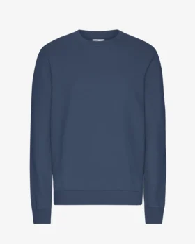 Classic Organic Bio-Shirt mit Rundhalsausschnitt – Petrolblau
