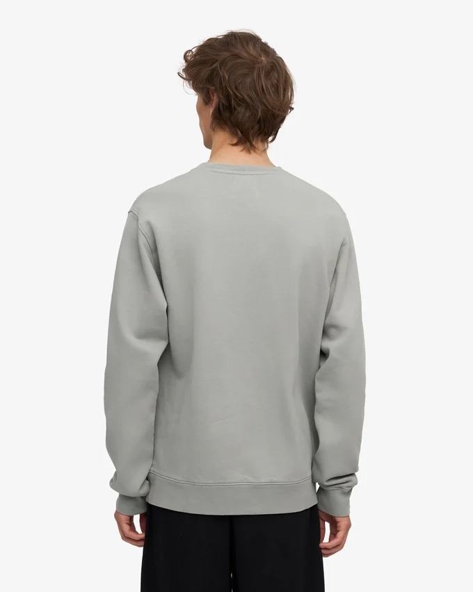 Classic Organic Bio-Shirt mit Rundhalsausschnitt – Stahlblau