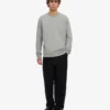 Classic Organic Bio-Shirt mit Rundhalsausschnitt – Stahlblau