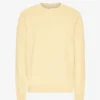 Classic Organic Bio-Shirt mit Rundhalsausschnitt – Zartgelb