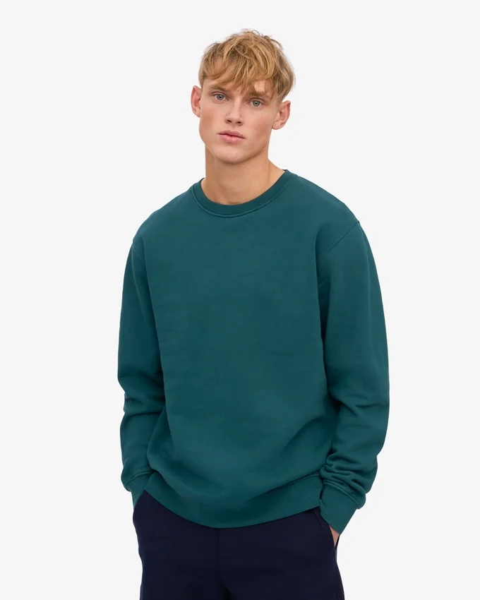 Classic Organic Bio-Shirt – Ozeangrün