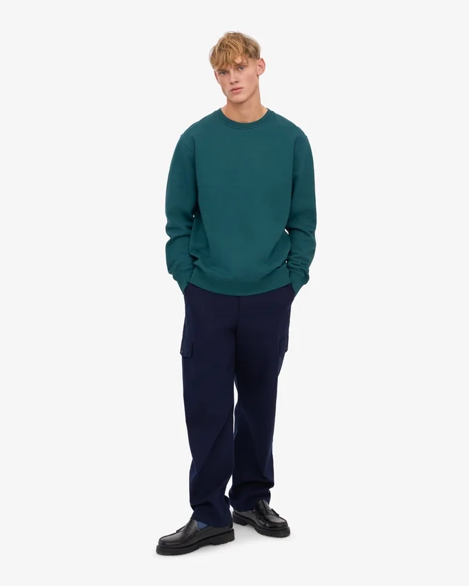 Classic Organic Bio-Shirt – Ozeangrün