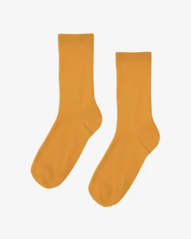 Classic Organic Bio-Socken für Damen – gebranntes Gelb