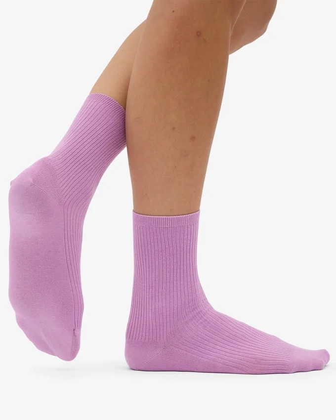 Classic Organic Bio-Socken für Damen – Kirschblüte