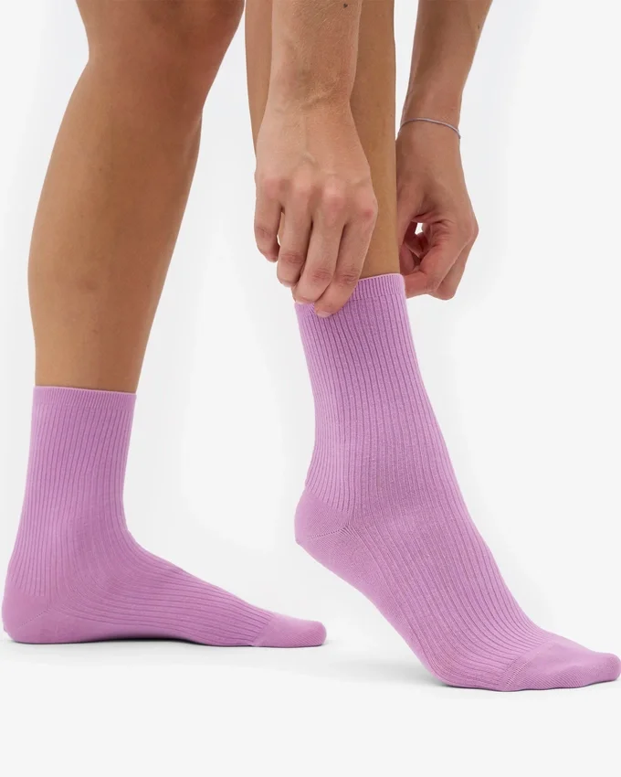 Classic Organic Bio-Socken für Damen – Kirschblüte