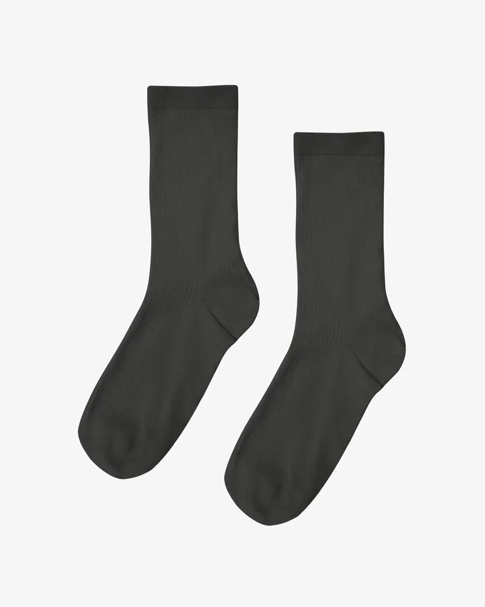 Classic Organic Bio-Socken für Damen – Lava-Grau