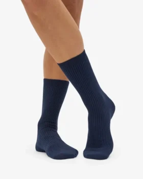 Classic Organic Bio-Socken für Damen – Marineblau