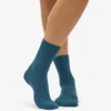 Classic Organic Bio-Socken für Damen – Ozeangrün