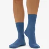 Classic Organic Bio-Socken für Damen – Petrolblau