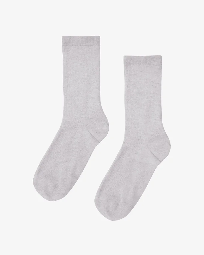 Classic Organic Bio-Socken für Damen – Schneemelange