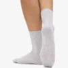 Classic Organic Bio-Socken für Damen – Schneemelange