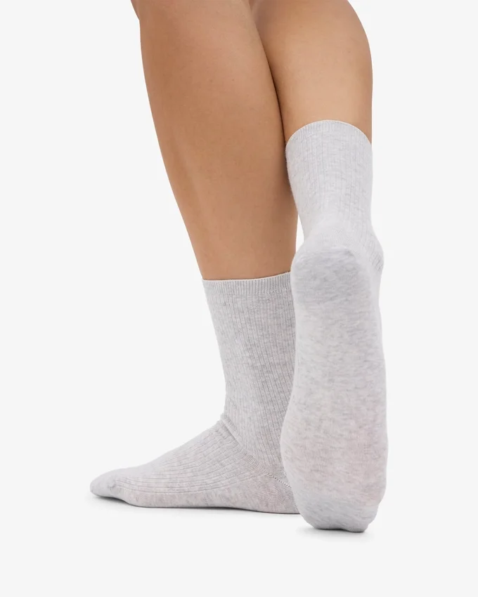 Classic Organic Bio-Socken für Damen – Schneemelange