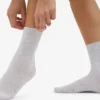 Classic Organic Bio-Socken für Damen – Schneemelange