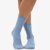 Classic Organic Bio-Socken für Damen – Stahlblau