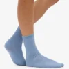 Classic Organic Bio-Socken für Damen – Stahlblau