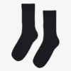 Classic Organic Bio-Socken für Damen – Tiefschwarz
