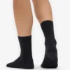 Classic Organic Bio-Socken für Damen – Tiefschwarz