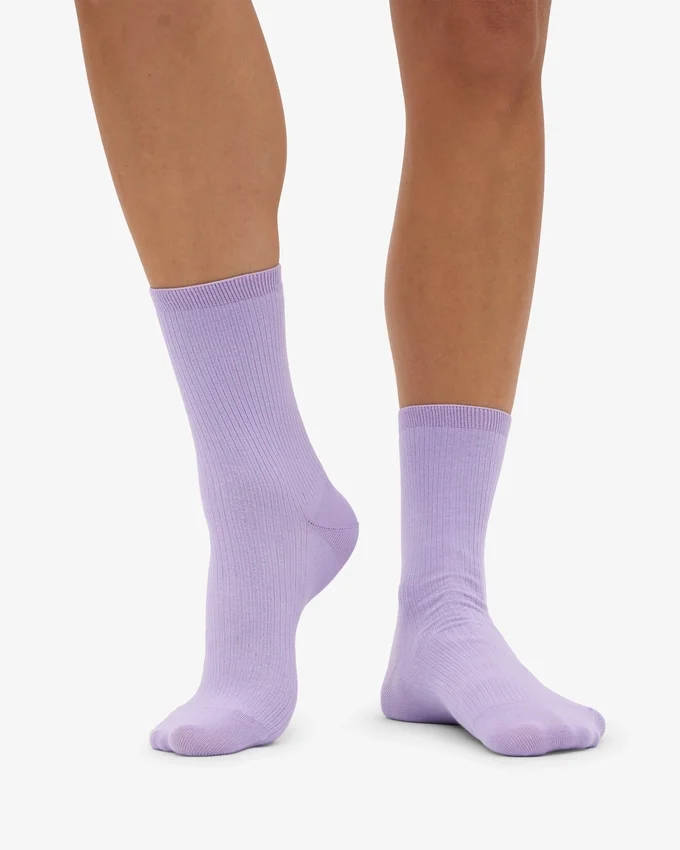 Classic Organic Bio-Socken für Damen – Zartes Lavendel