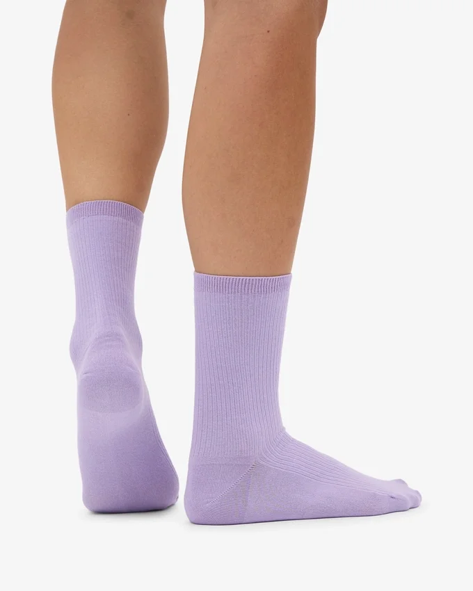 Classic Organic Bio-Socken für Damen – Zartes Lavendel