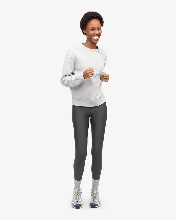 Classic Organic Bio-T-Shirt für Damen – Ausgewaschenes Grau