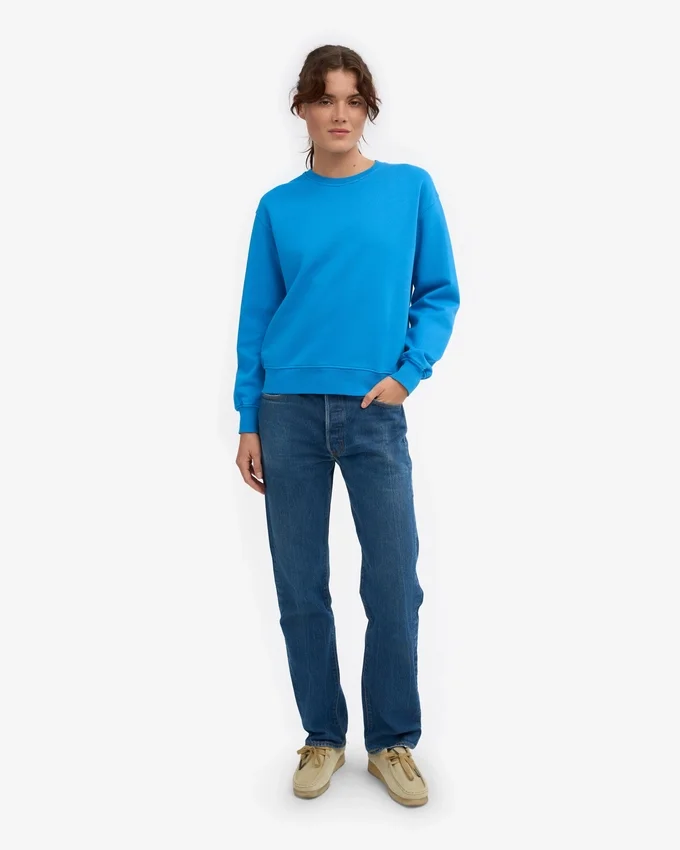 Classic Organic Bio-T-Shirt für Damen – Pazifikblau