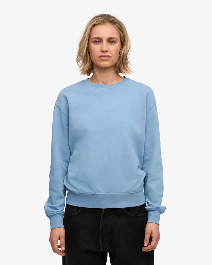 Classic Organic Bio-T-Shirt für Damen – Seaside-Blau