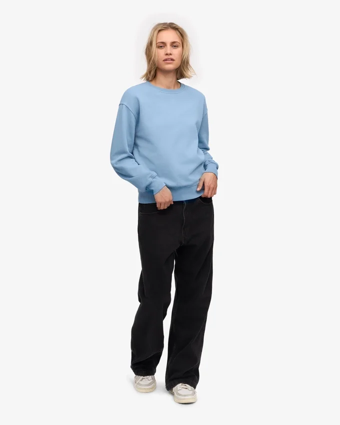 Classic Organic Bio-T-Shirt für Damen – Seaside-Blau