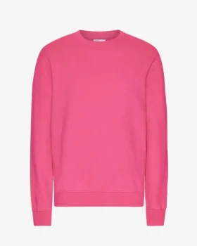 Classic Organic Bio-T-Shirt mit Rundhalsausschnitt – Bubblegum-Rosa