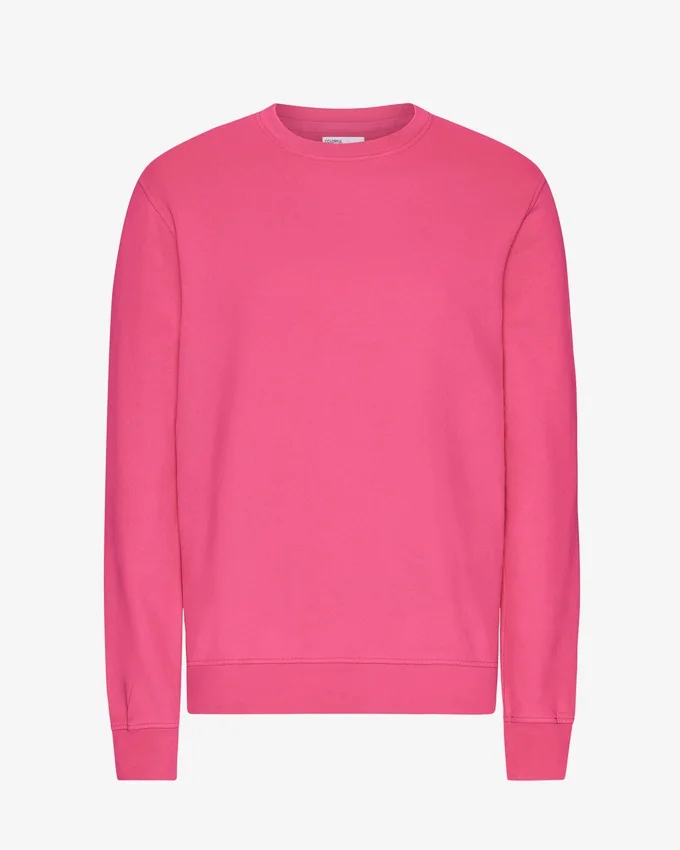 Classic Organic Bio-T-Shirt mit Rundhalsausschnitt – Bubblegum-Rosa