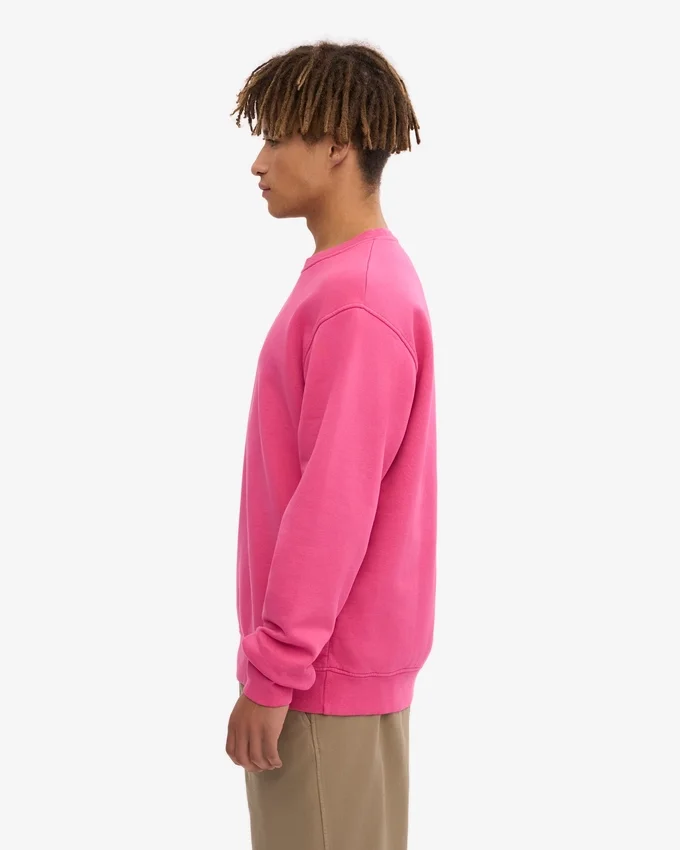 Classic Organic Bio-T-Shirt mit Rundhalsausschnitt – Bubblegum-Rosa