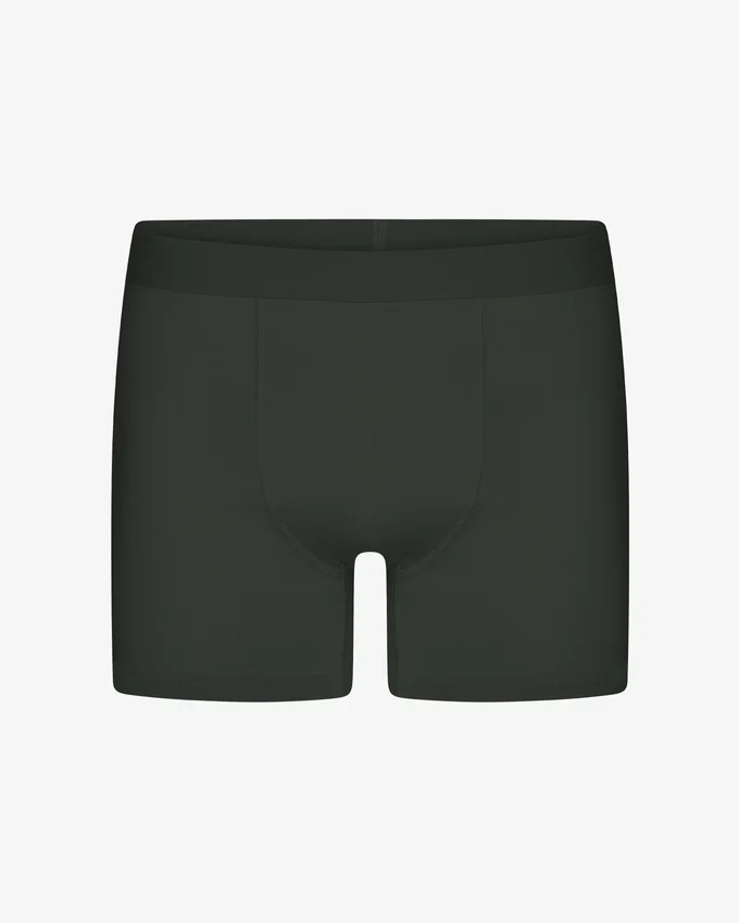 Classic Organic Boxershorts aus Bio-Baumwolle – Jägergrün
