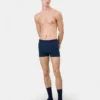 Classic Organic Boxershorts – Marineblau