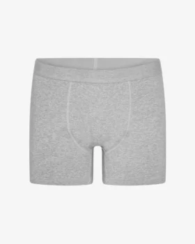 Classic Organic Boxershorts – Meliert-Grau