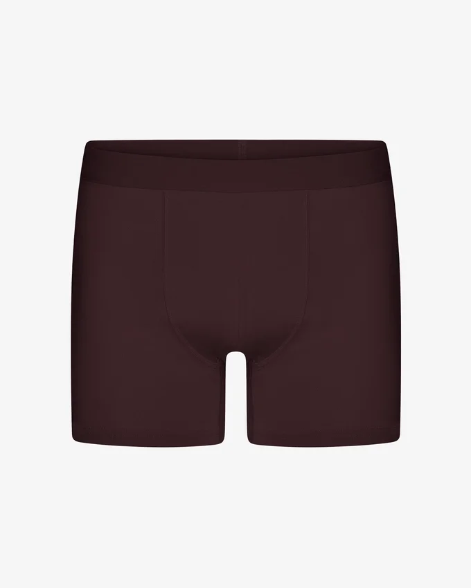 Classic Organic Boxershorts – Oxblood-Rot