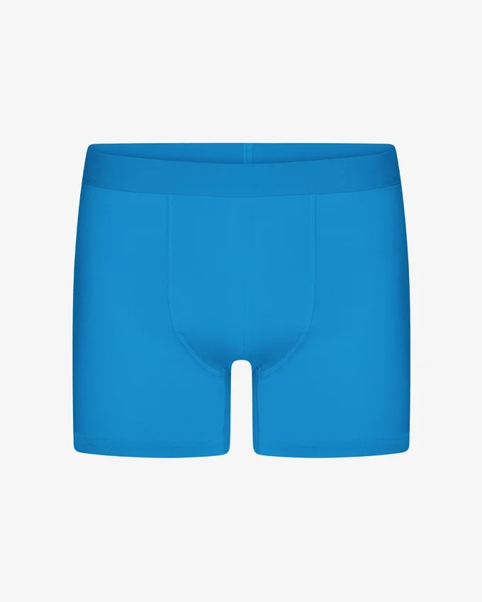 Classic Organic Boxershorts – Pazifikblau