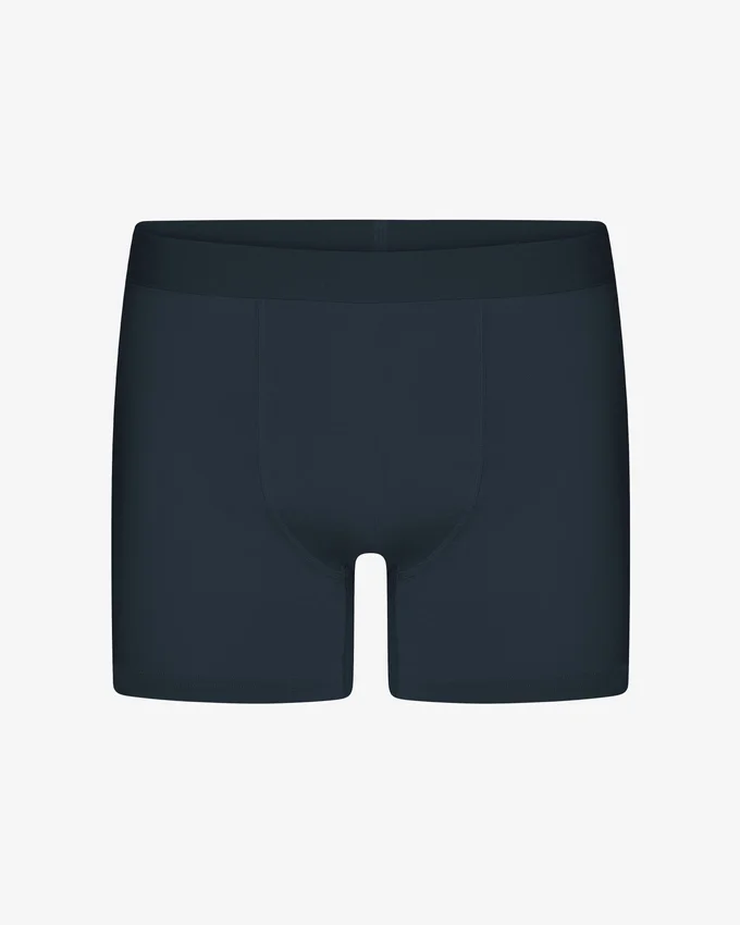 Classic Organic Boxershorts – Petrolblau
