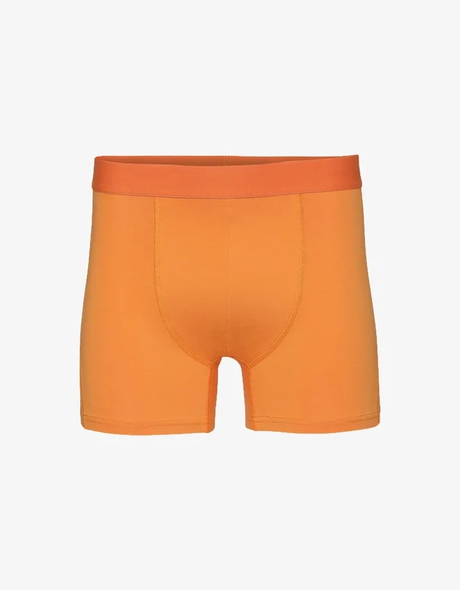 Classic Organic Boxershorts – Sonniges Orange