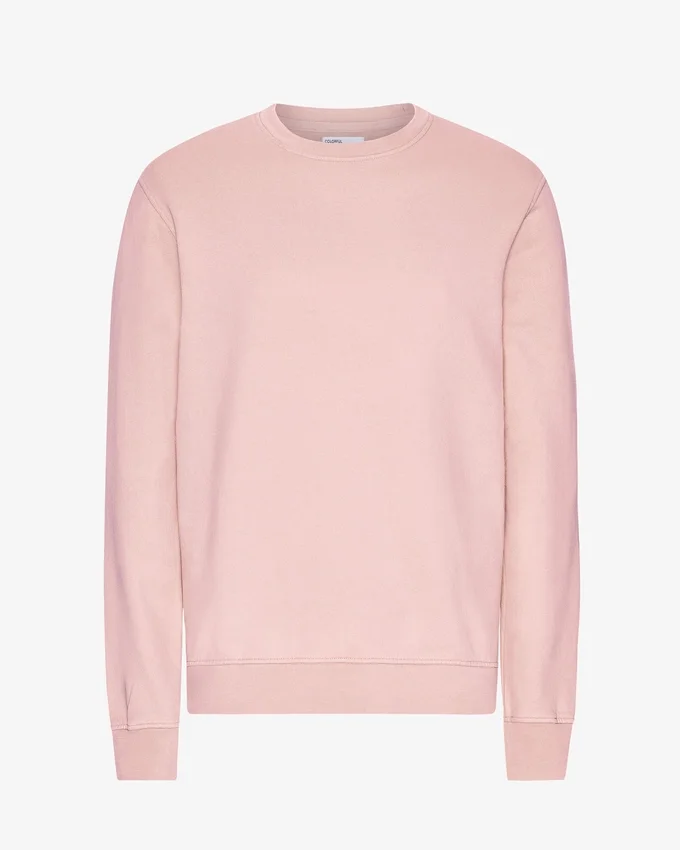 Classic Organic Crew – Blassrosa