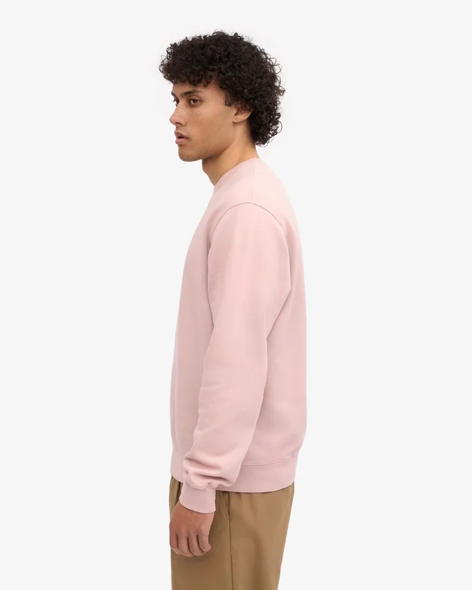 Classic Organic Crew – Blassrosa