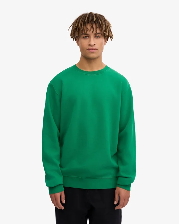 Classic Organic Crew – Kellygrün
