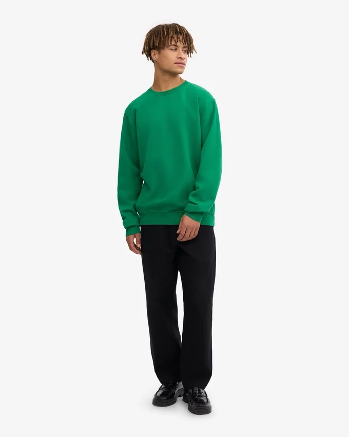 Classic Organic Crew – Kellygrün