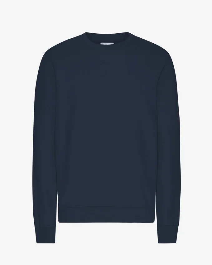 Classic Organic Crew – Marineblau