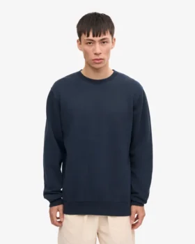 Classic Organic Crew – Marineblau