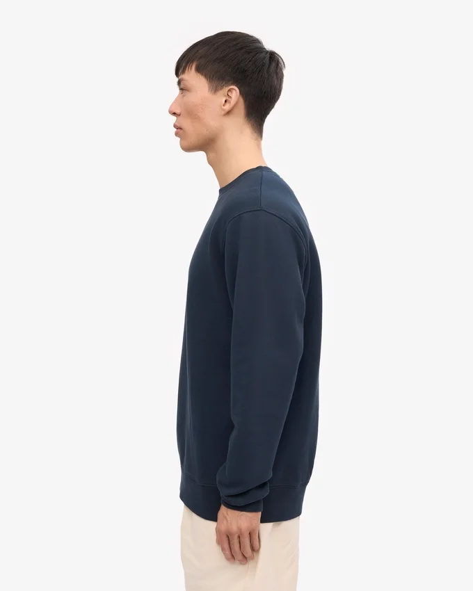Classic Organic Crew – Marineblau