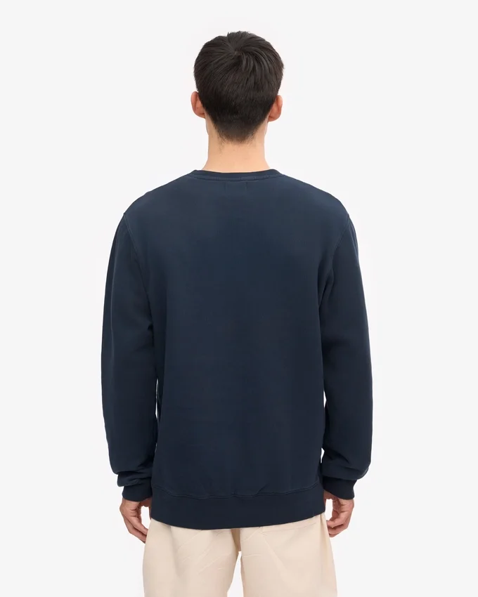 Classic Organic Crew – Marineblau