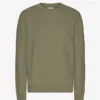 Classic Organic Crew – Staubiges Oliv