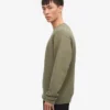 Classic Organic Crew – Staubiges Oliv